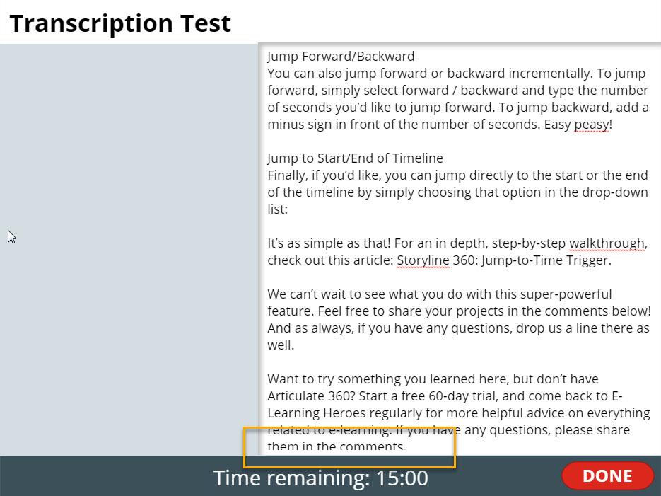 Text appears cut off at bottom of text entry field Building Better